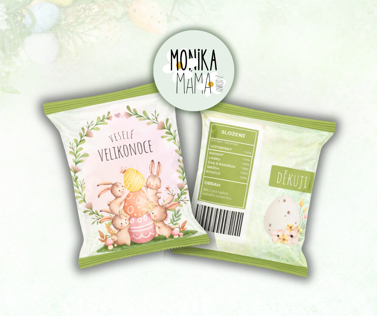 Obal na velikonoční výslužku | zajíčci